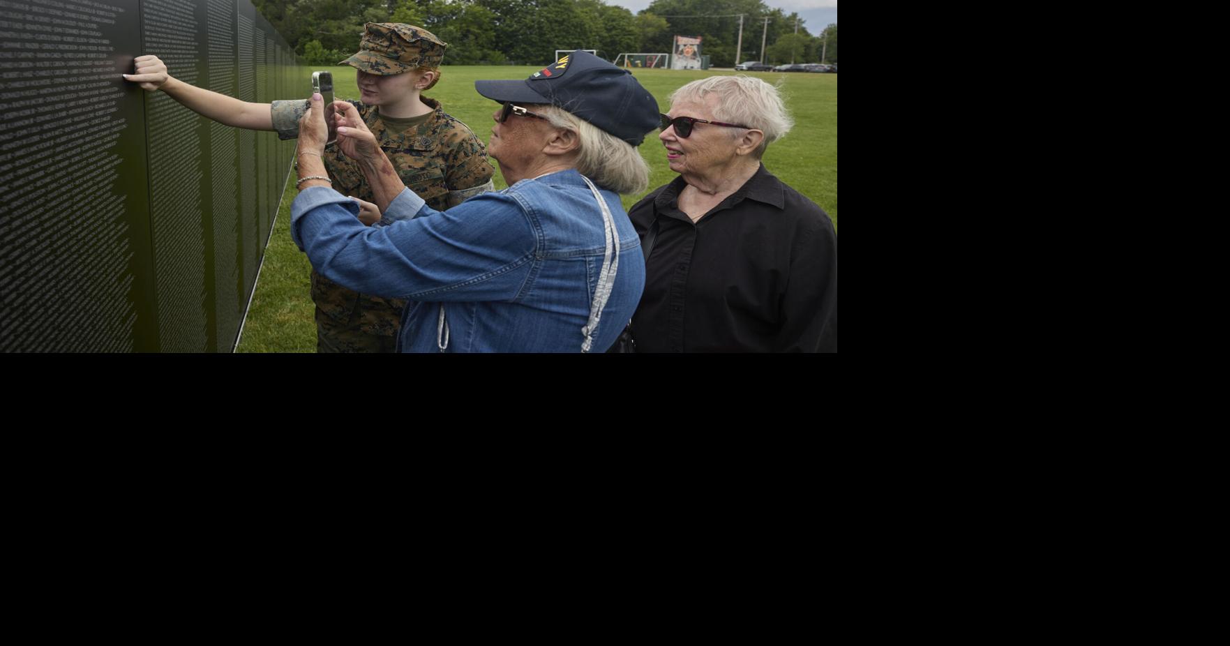 Beverly veterans, families honored with Traveling Vietnam Wall
