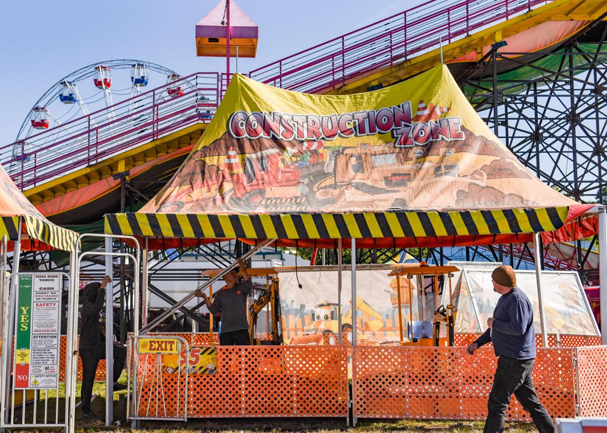 Topsfield Fair preparations