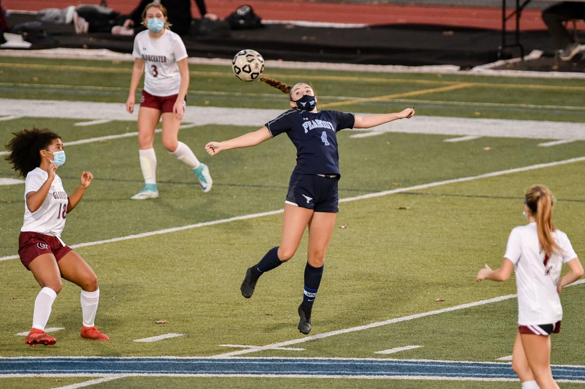 Gloucester at Peabody girls varsity soccer game