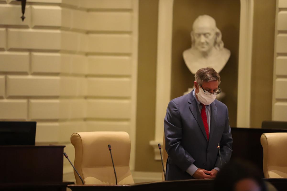 At the State House during the pandemic