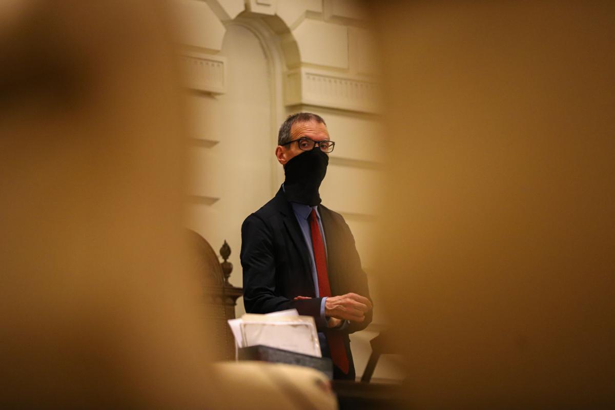 At the State House during the pandemic