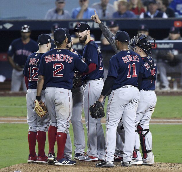 Rick Porcello Reacts After Red Sox's Win Over Rangers 