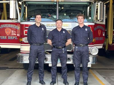 Gloucester welcomes 3 new firefighters | Local News | gloucestertimes.com