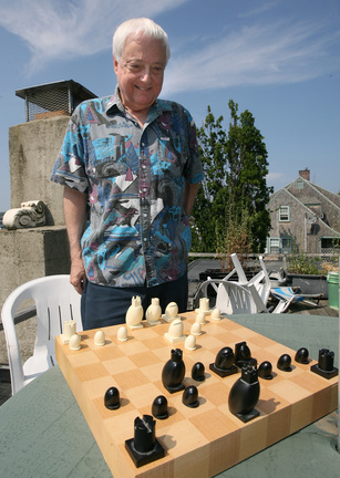 Local chess player takes his game international