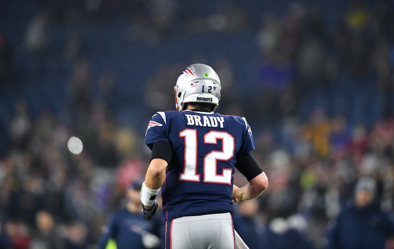 7 Super Bowl Helmets Signed By Tom Brady On Display In Gloucester