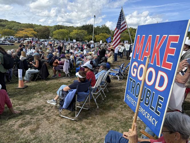 1 Person Rally 'We the People' rally draws a crowd to Stage Fort Park | Local News ...