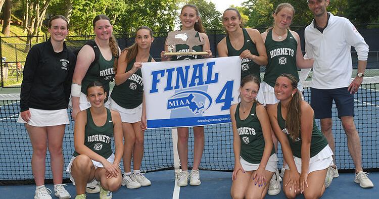 Hornets' boys, girls tennis teams roll into state semifinals