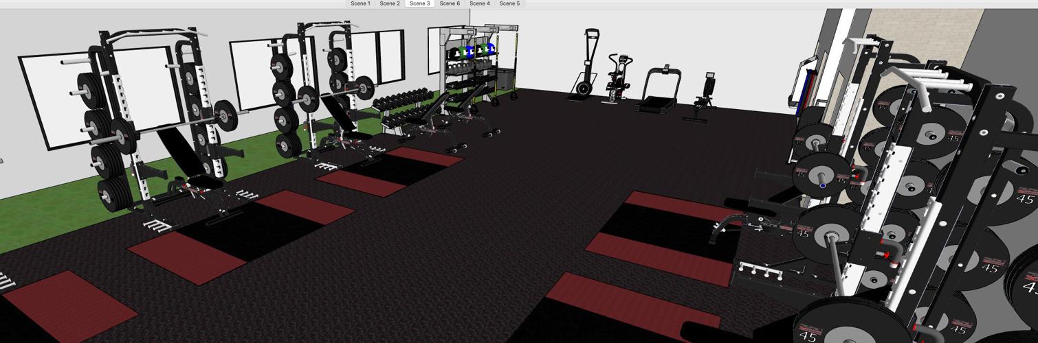 A NEW SPACE: Gloucester High School weight room and fitness ...