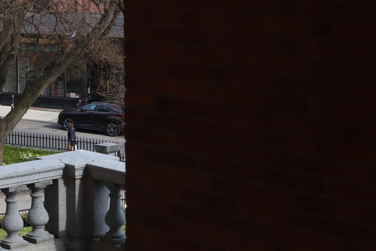 At the State House during the pandemic