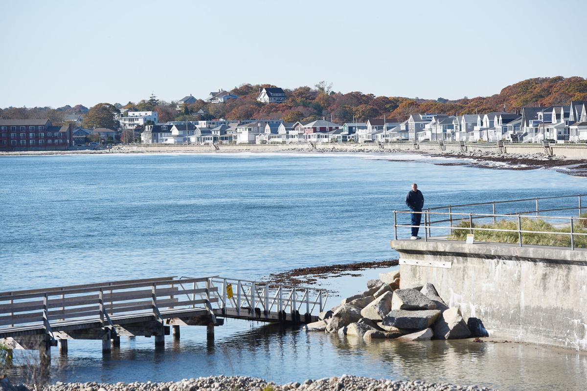 High-tide scenery
