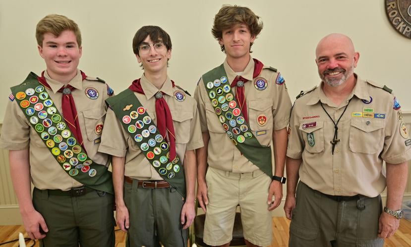 Three Rockport Boy Scouts earn Eagle Scout title