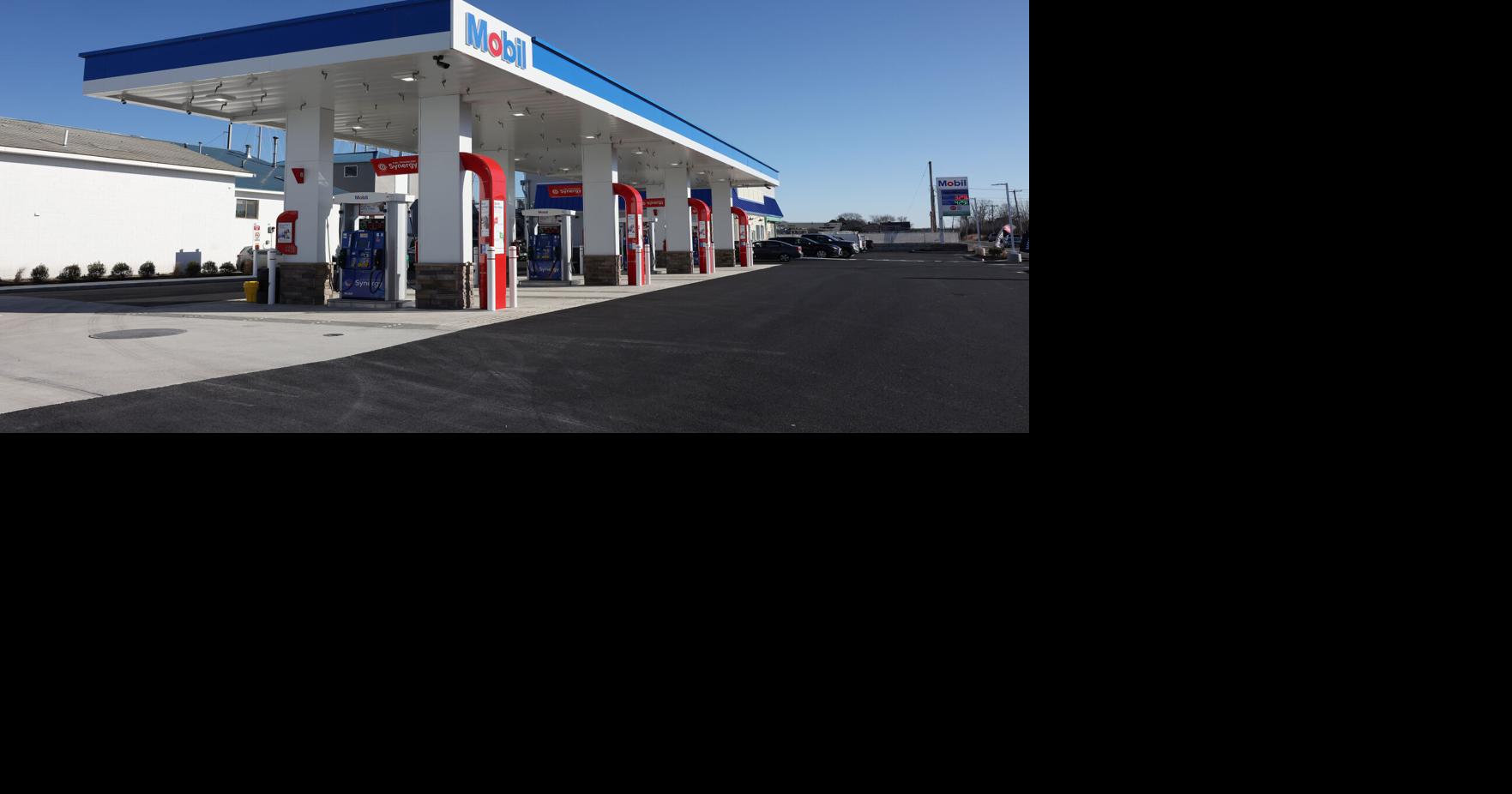 Reopening of Mobil station, Haffner's convenience store: 