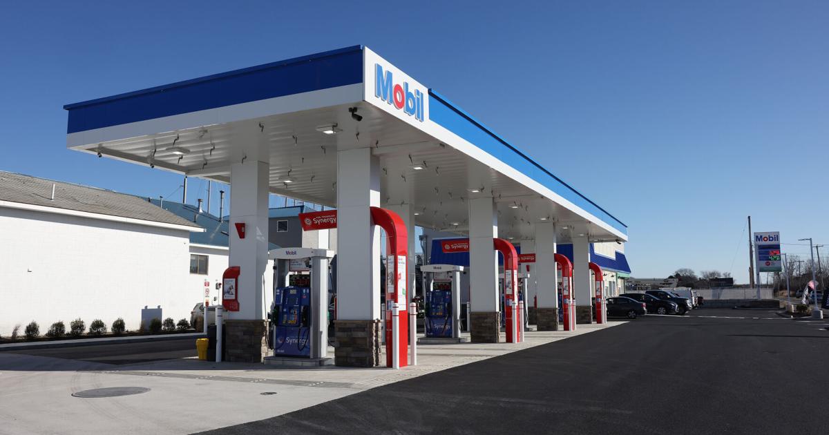 Reopening of Mobil station, Haffner's convenience store: