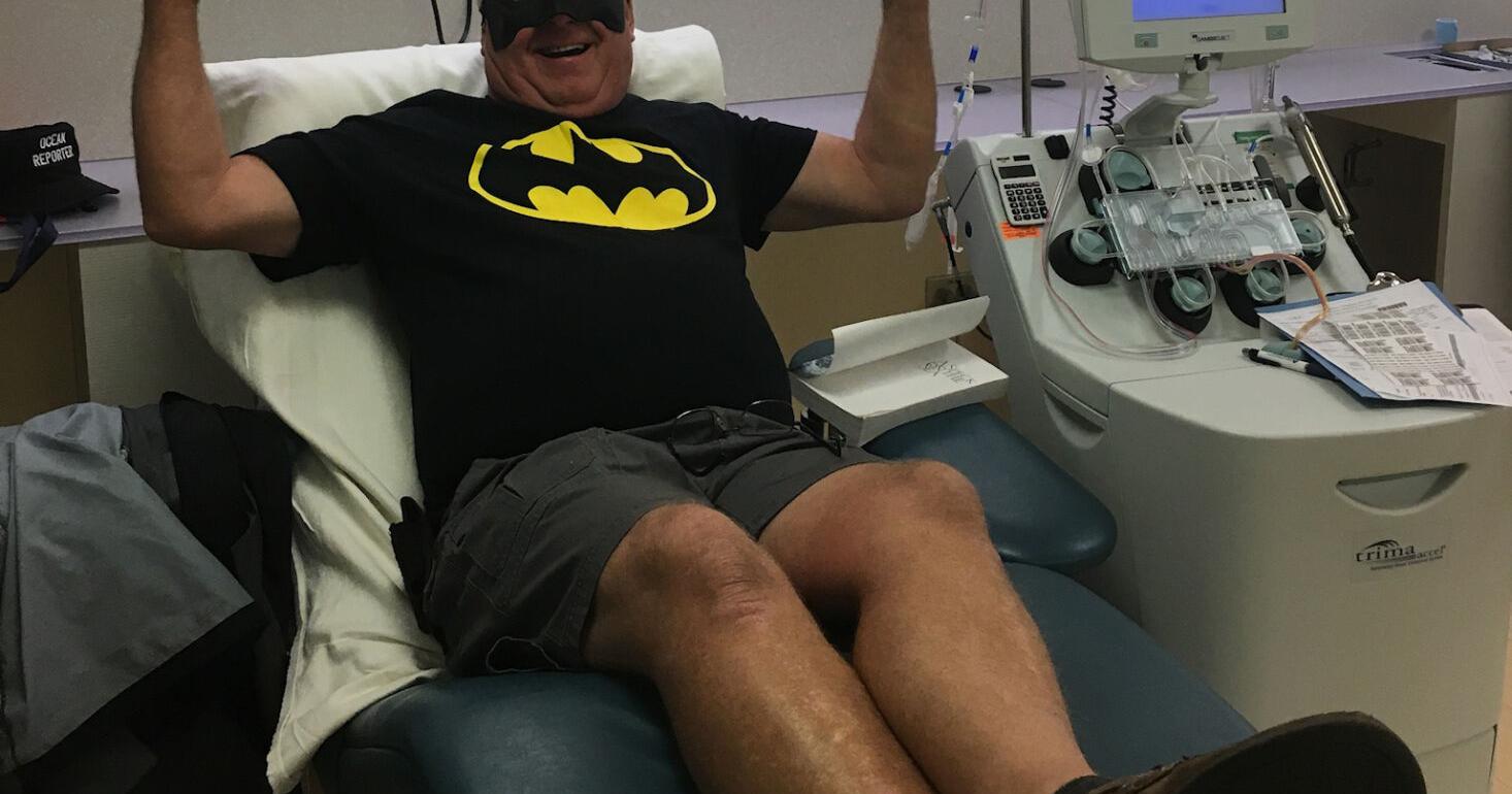 Meeting milestones: Rockporter makes 100 platelet donations, grandson now cancer-free - Vimarsana News