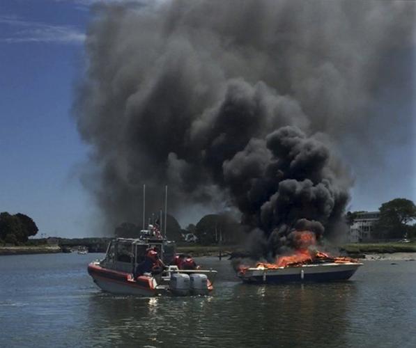 Update: Boat catches fire on Annisquam River