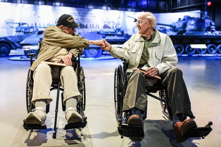 Veteran Ralph Hamilton Mi Two 100-year-old World War II veterans with Cape Ann ties honored ...