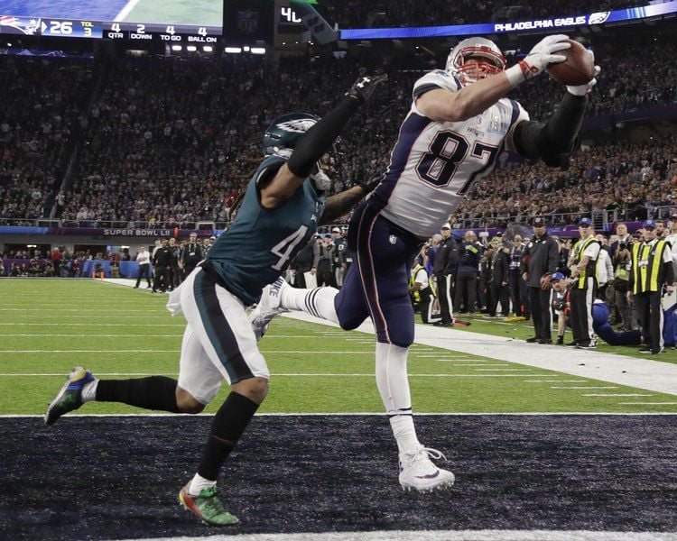 Super Bowl 52: Rob Gronkowski finally got going in the 2nd half