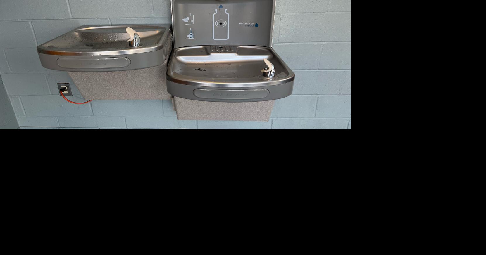 Rockport offers water bottle refilling stations for public use