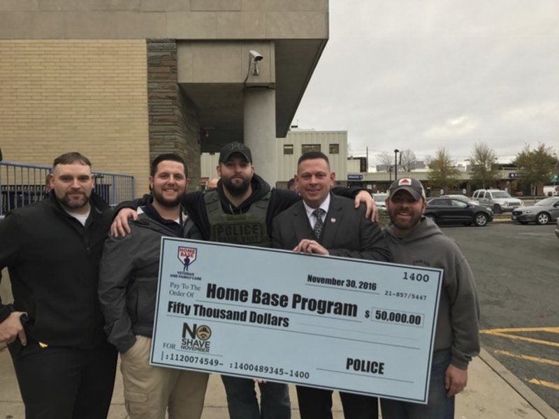 Officers flaunt their facial hair for charity – Orange County Register