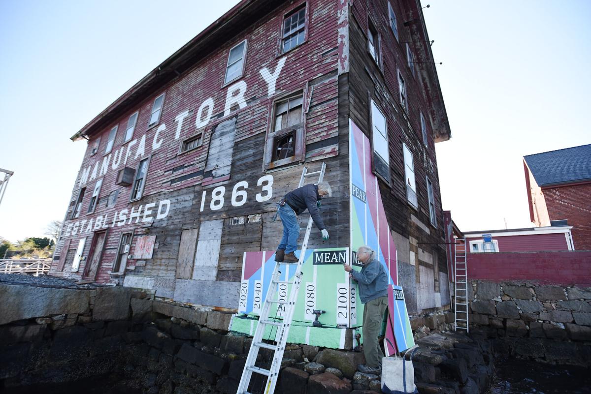 Iconic Paint Factory hosts climate change mural