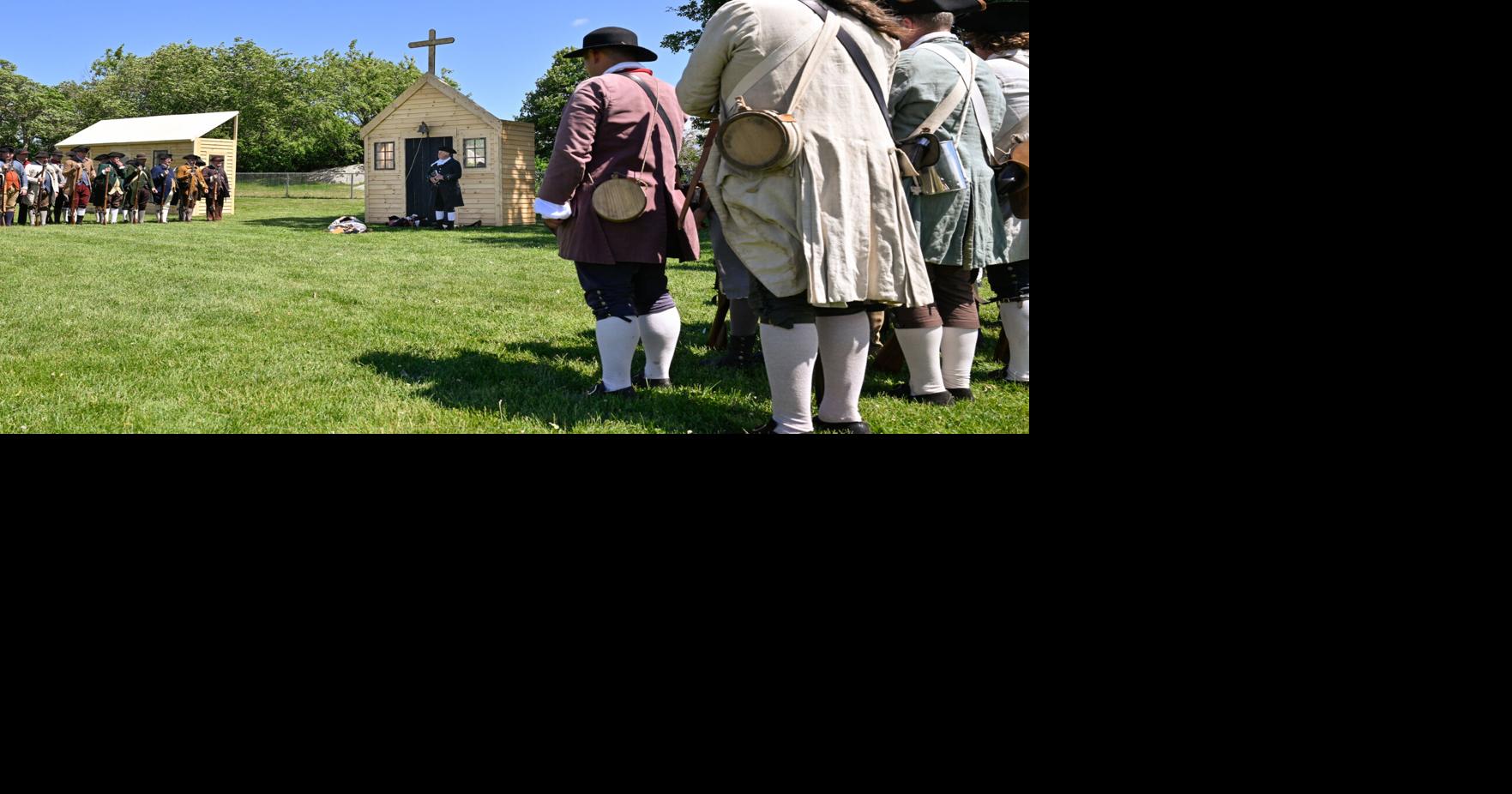 Battle of Gloucester ceremony includes a cannon salute