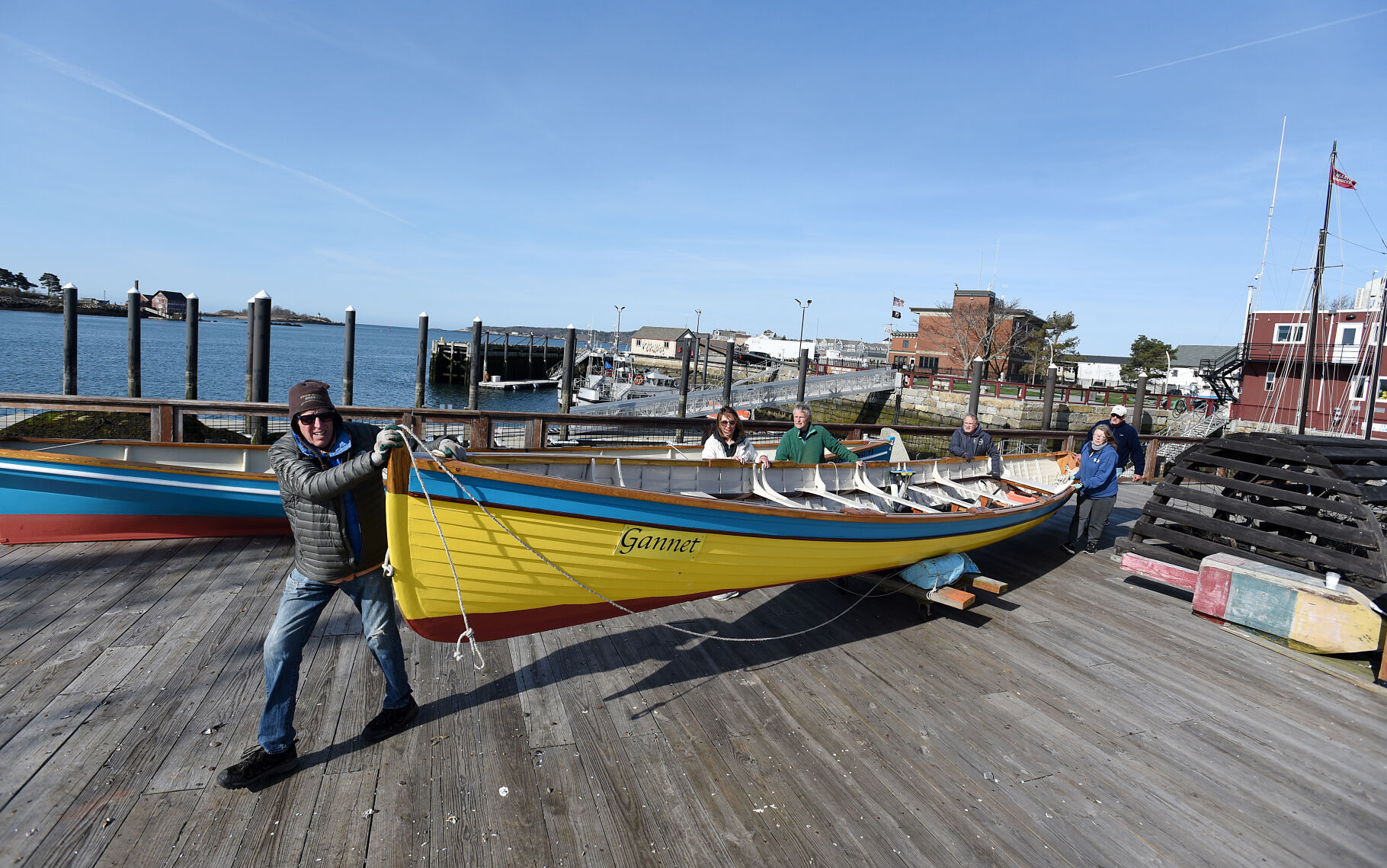 Ready to row Refurbished Gannet hits the water News