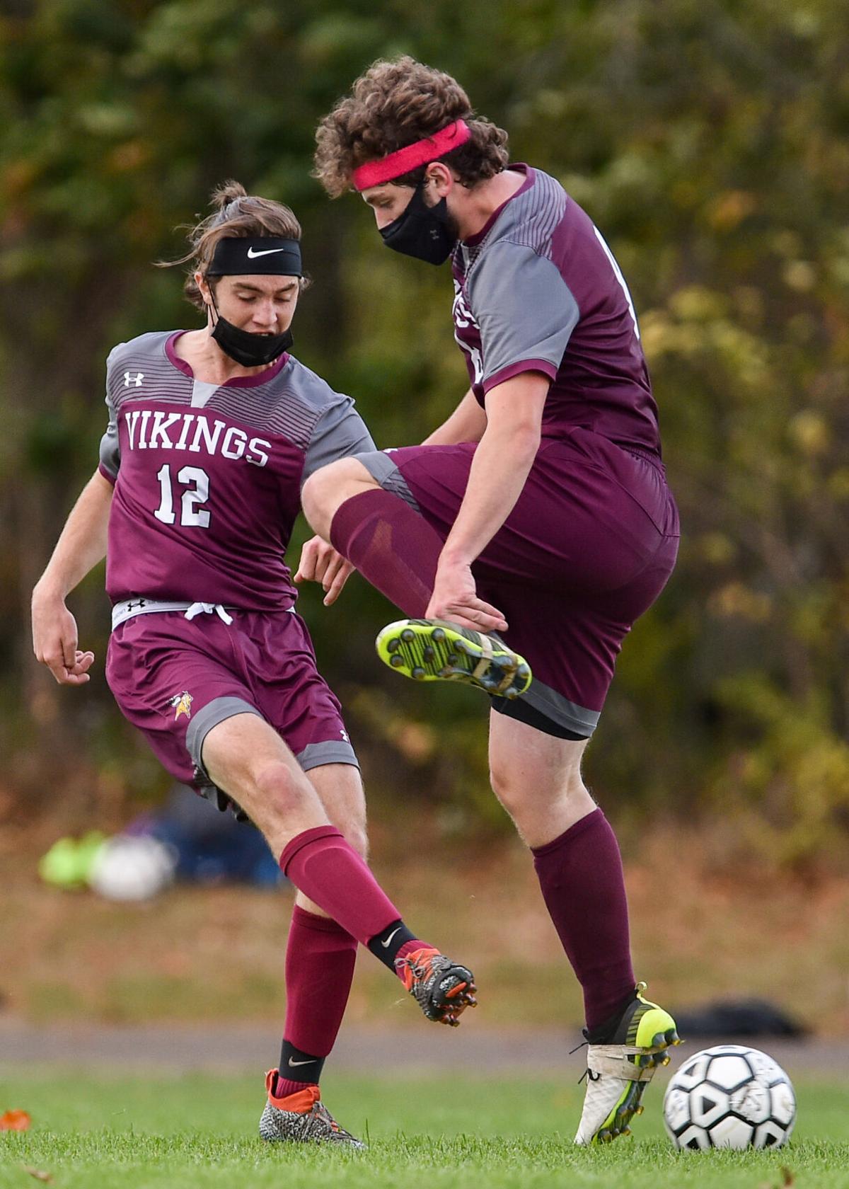 Ipswich at Rockport varsity boys soccer game