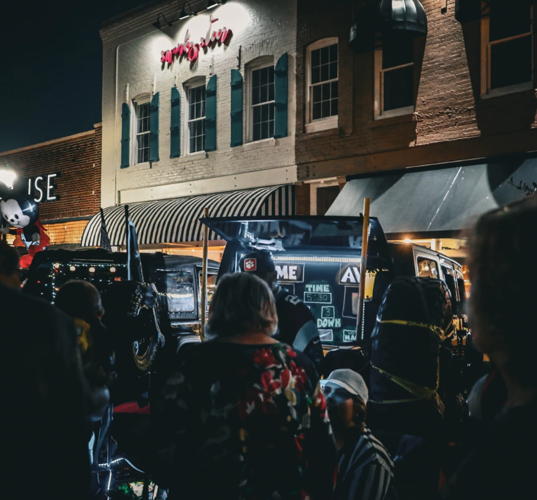 Main Street Fountain Inn hosting Jeepers Creepers, Halloween trickor