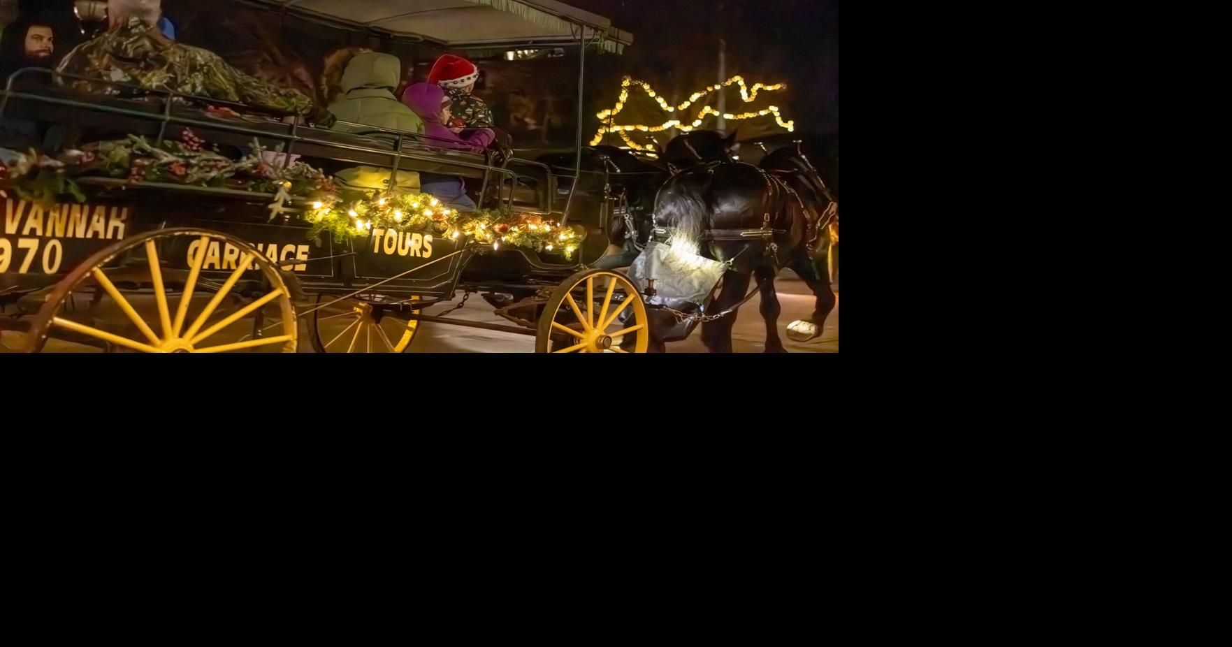 Photos: Christmas carriage rides in downtown Fountain Inn | Photos ...