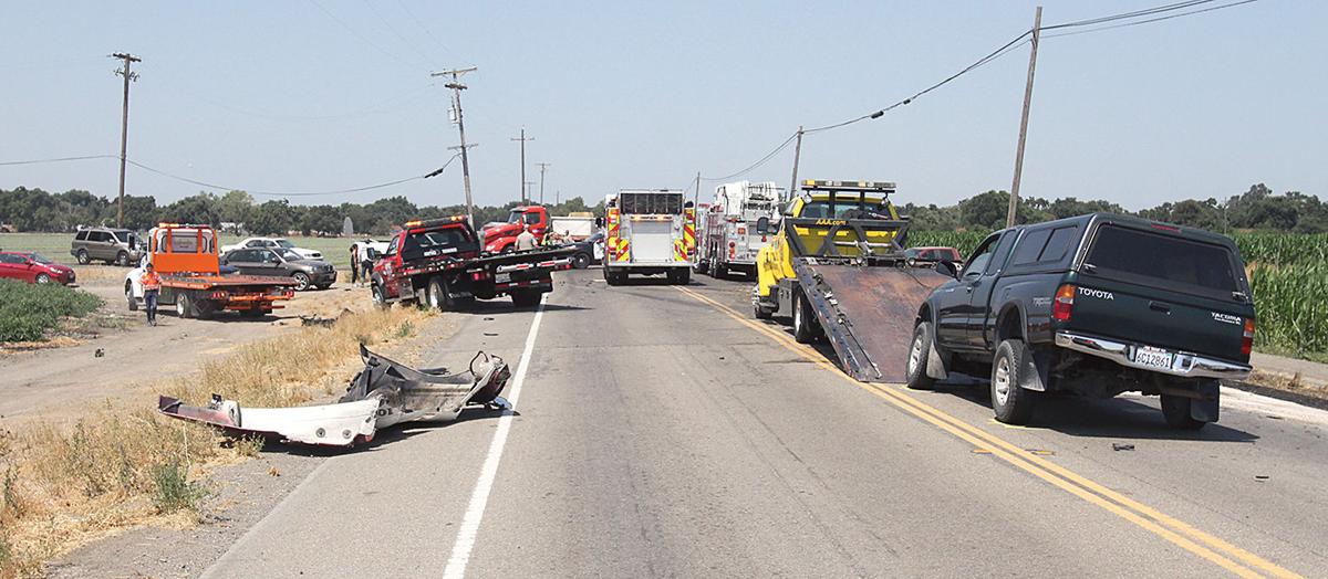 Fivecar crash on Tracy Boulevard Tracy Press