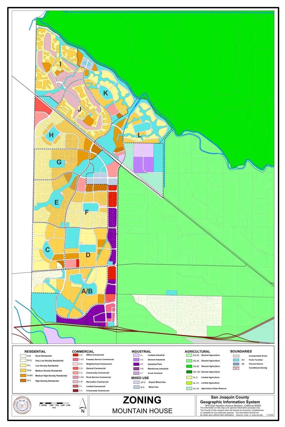 Mountain House zoning map | Tracy Press | goldenstatenewspapers.com