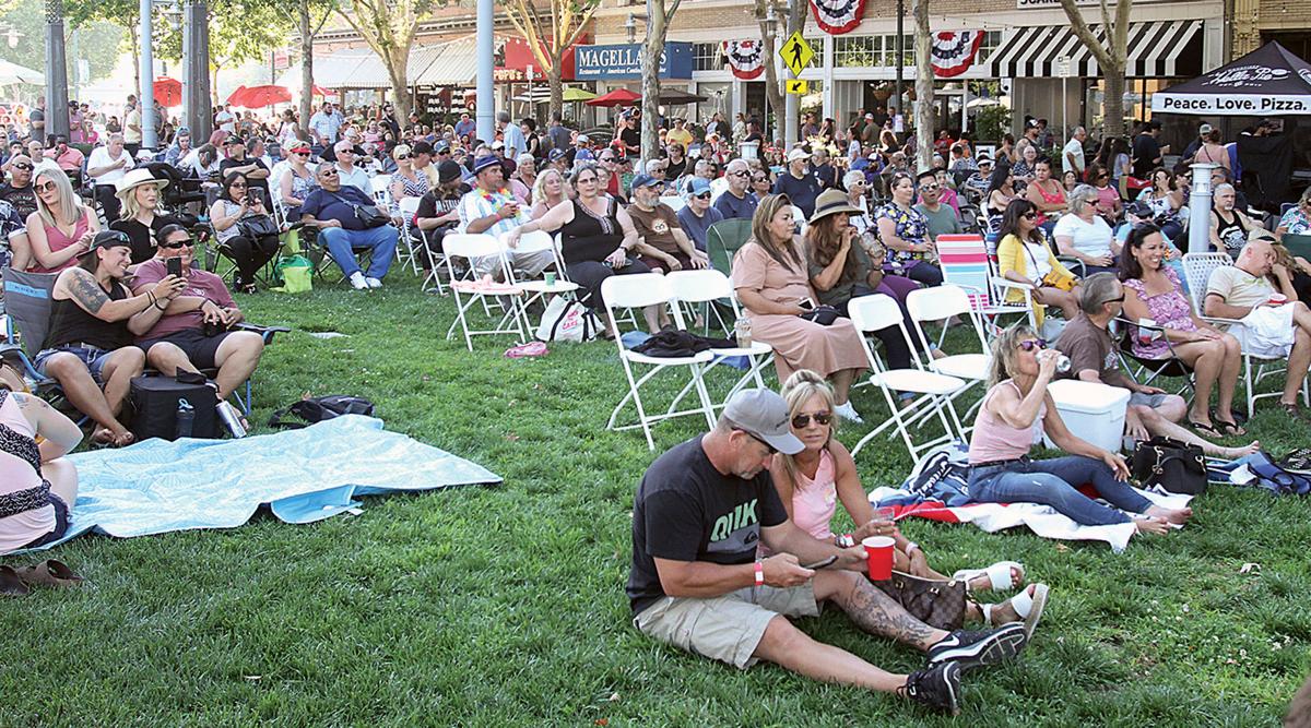 Rock band draws hundreds downtown Tracy Press Our Town