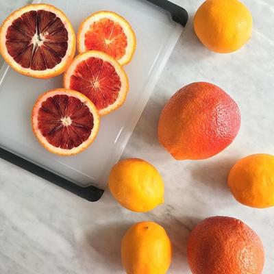 Blood oranges and lemons