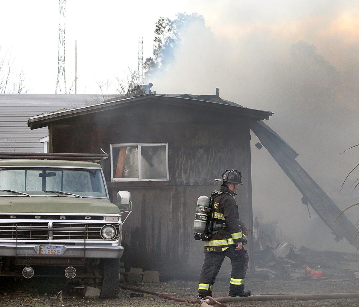 shed damaged in fire near mountain house tracy press