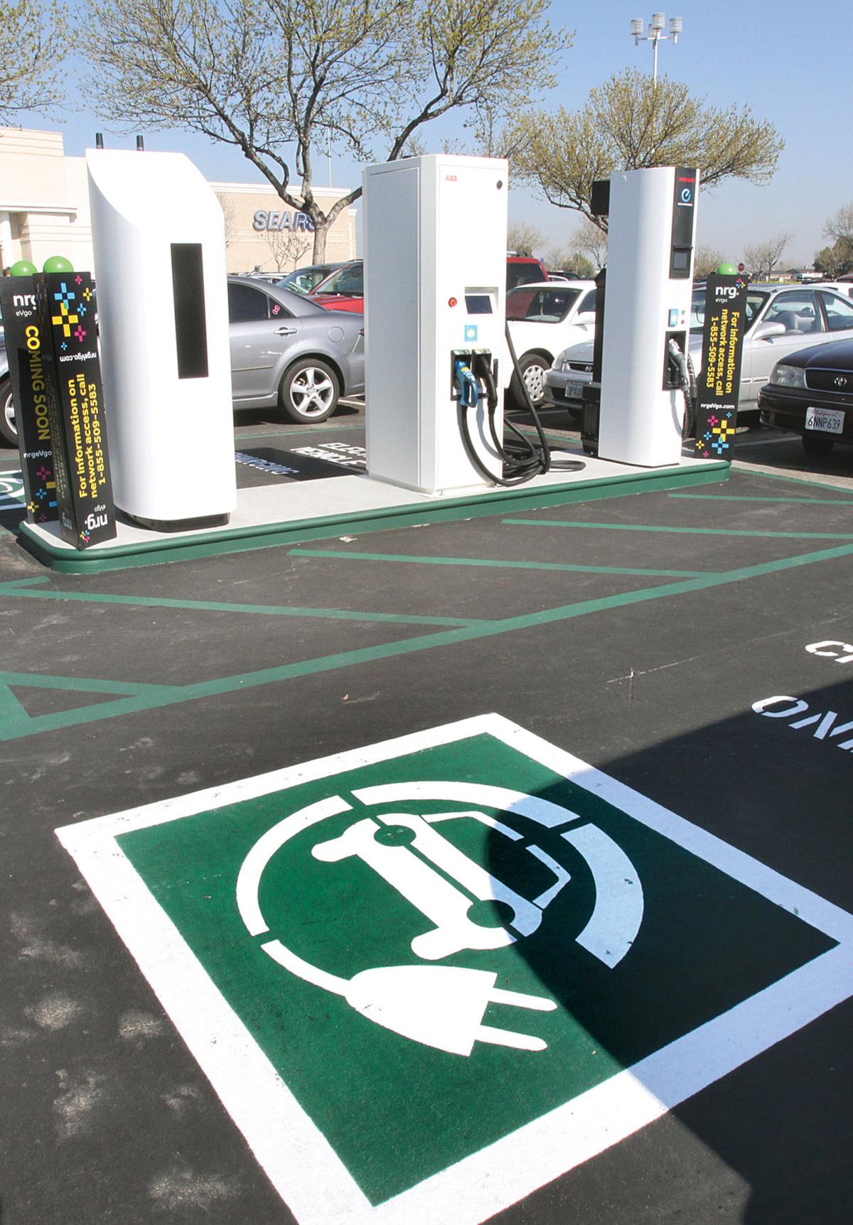 New car charging station Tracy Press News