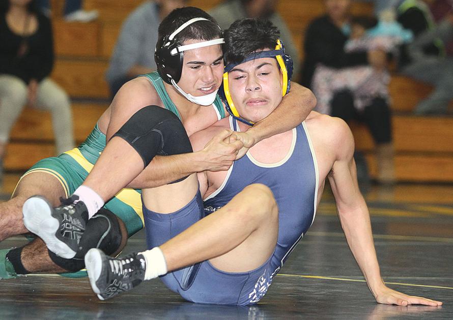 Wrestling Bulldogs dominant in crosstown dual Tracy Press