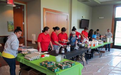 Troop 81 Makes Apricot Ice Cream