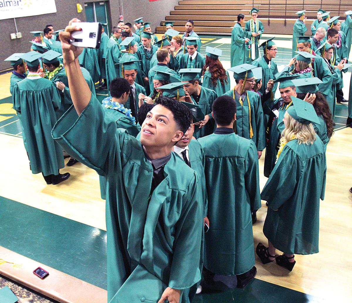 Tracy High commencement Tracy Press