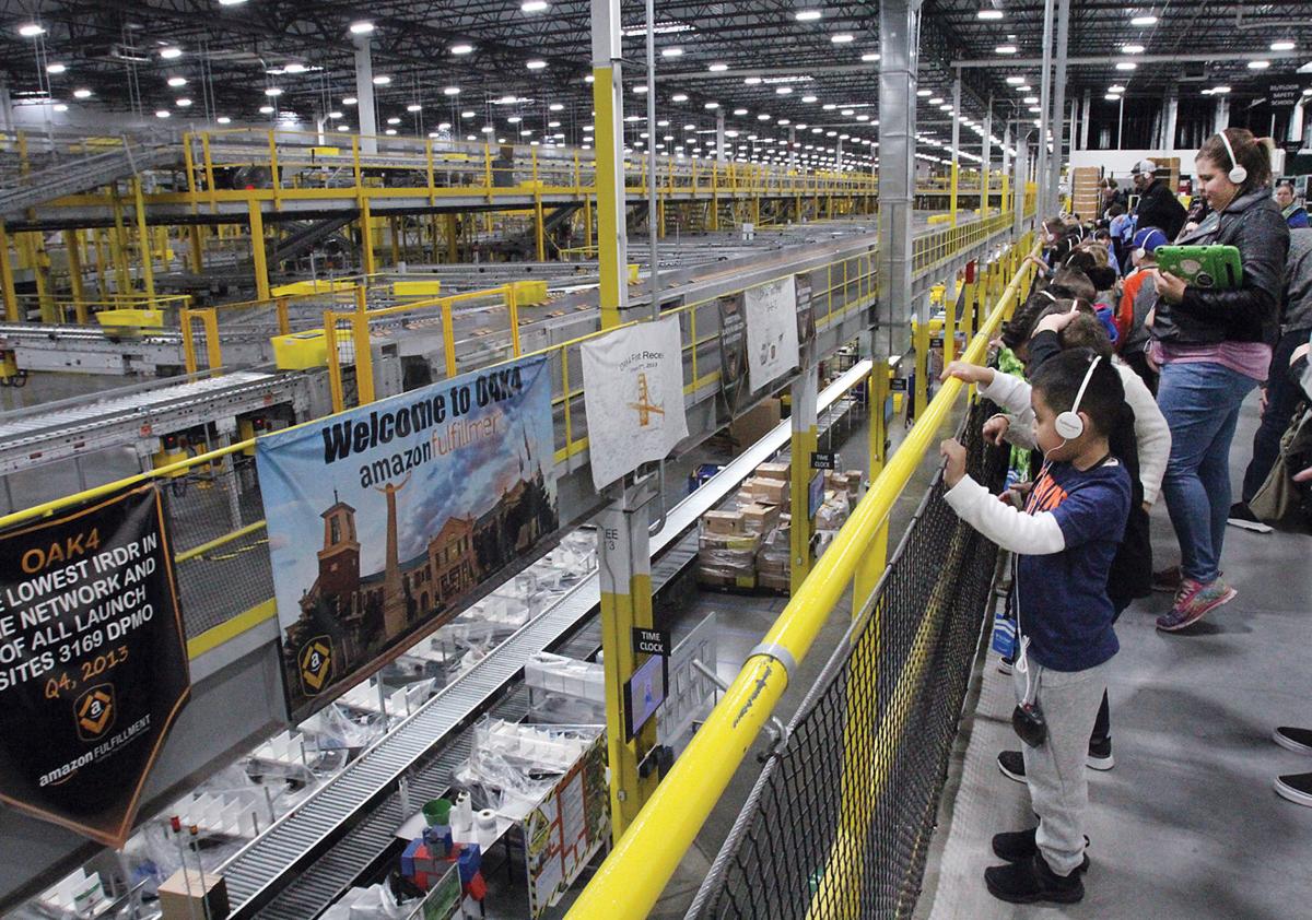 Tour program debuts at Tracy Amazon center Tracy Press Our Town