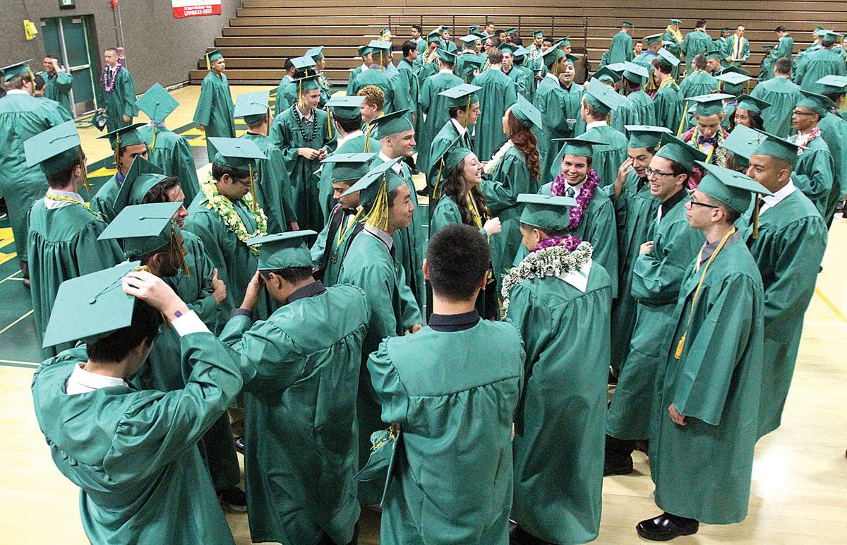 Tracy High commencement Tracy Press