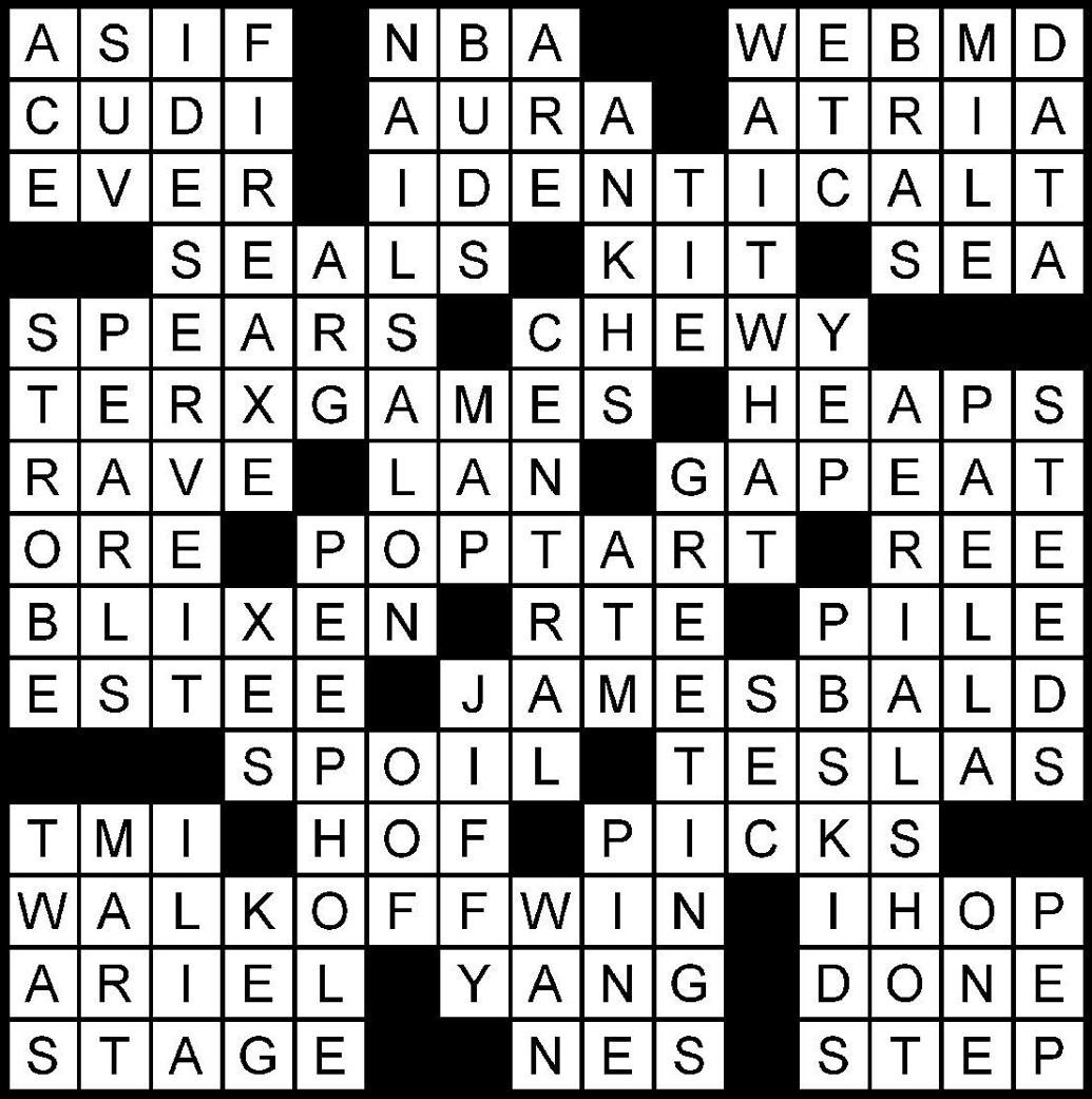 Comics and crossword page for Tuesday, April 21, 2020 Lifestyles