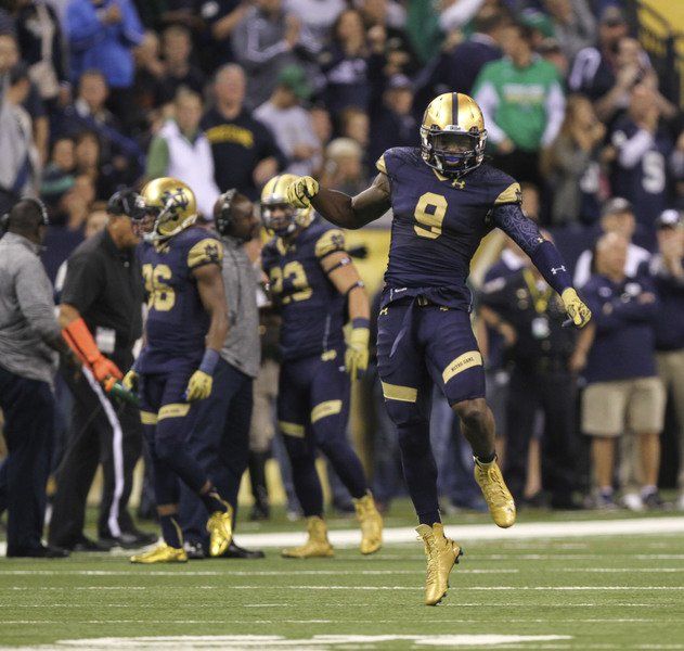 LB Jaylon Smith  Irish football, Fighting irish football, Norte dame  football