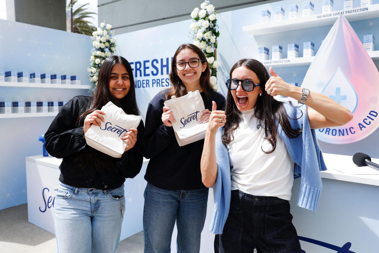 Secret Deodorant Fresher Under Pressure College Activation | National ...
