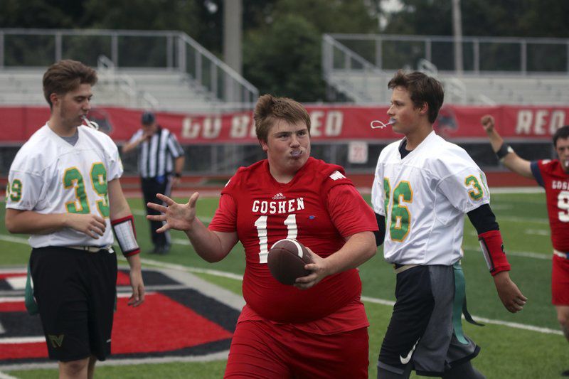 PHOTOS Goshen High School's inaugural unified football game Local