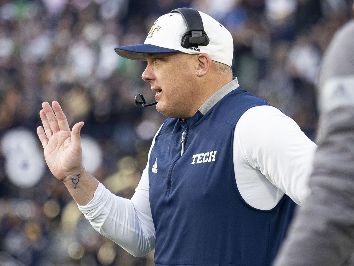 Notre Dame vs. Georgia Tech - Geoff Collins