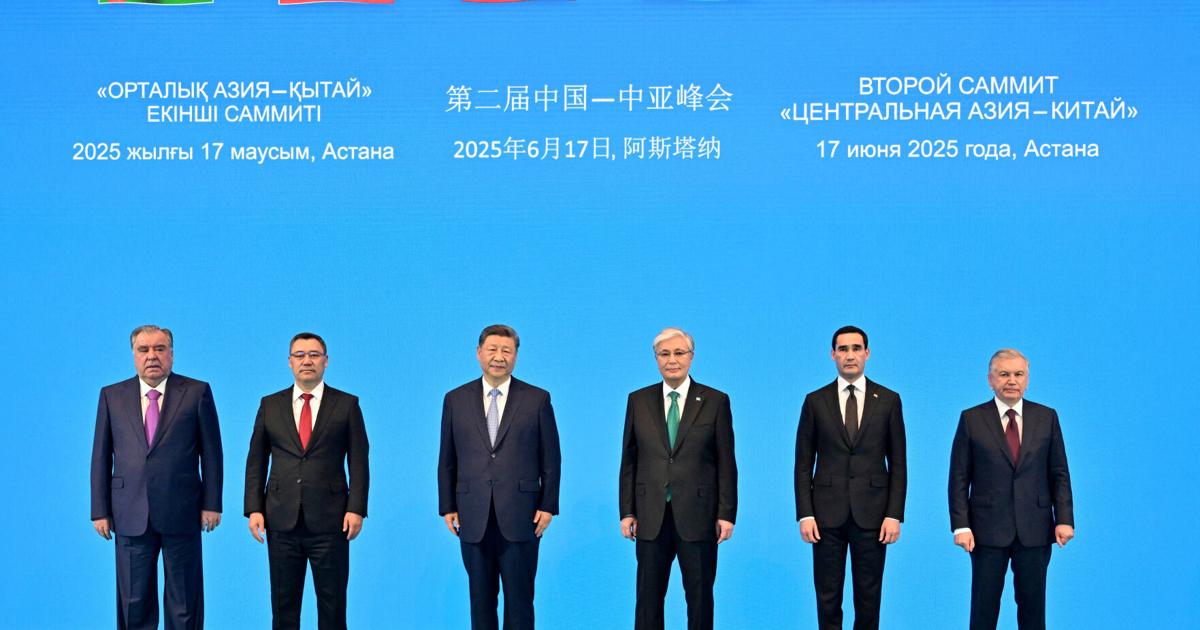 Kazakhstan China Central Asia Summit