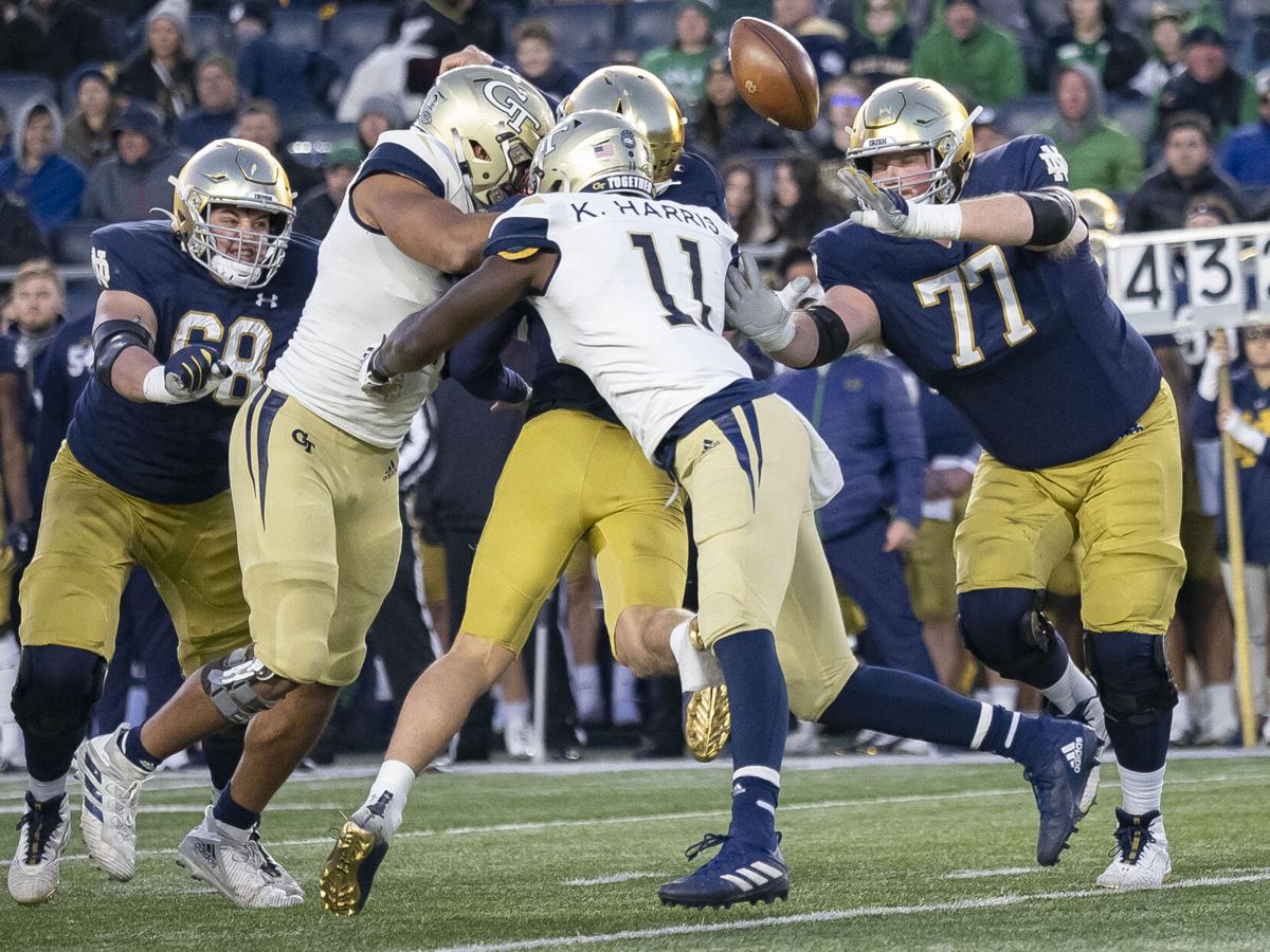 Notre Dame vs. Georgia Tech - GT defense 2