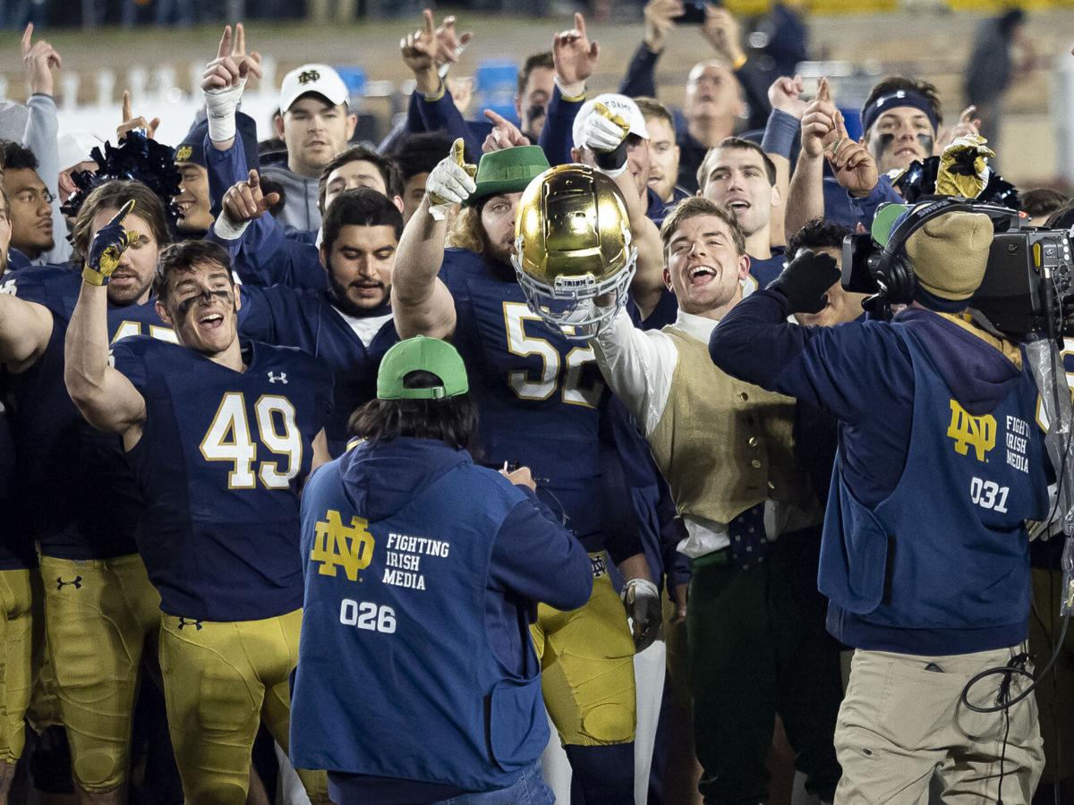 Notre Dame vs. Georgia Tech - ND singing alma mater