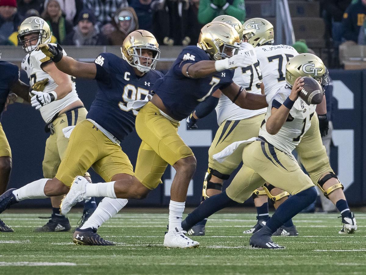 Notre Dame vs. Georgia Tech - Isaiah Foskey