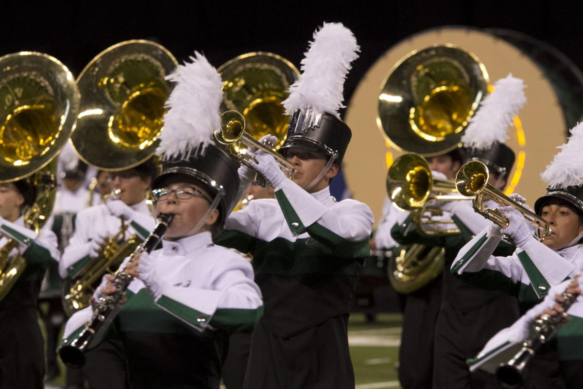 SLIDESHOW Class B at state marching band finals Gallery